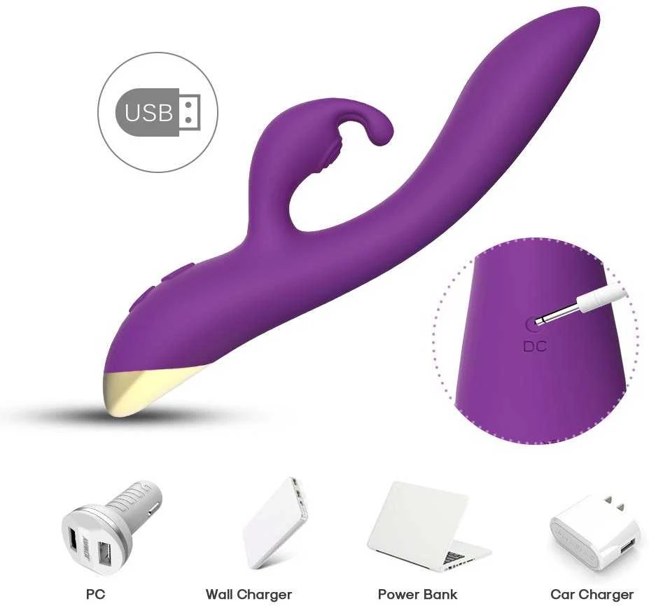 B Series Joy B serijos Joy Bunny Vibrator klitorio masažuoklis 22 cm 9 režimai