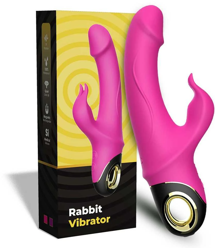 B Series Joy B serijos Joy Rabbit Vibrator su klitorio masažuoklis 22cm 9 režimu