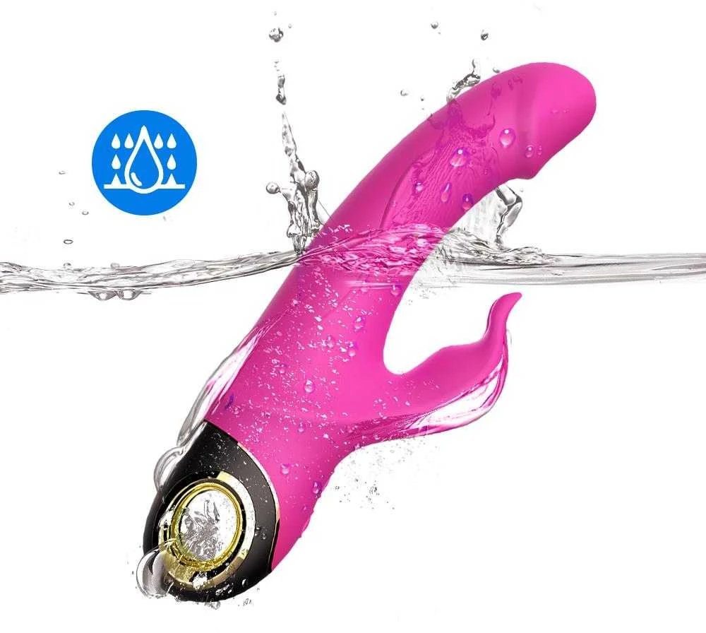 B Series Joy B serijos Joy Rabbit Vibrator su klitorio masažuoklis 22cm 9 režimu