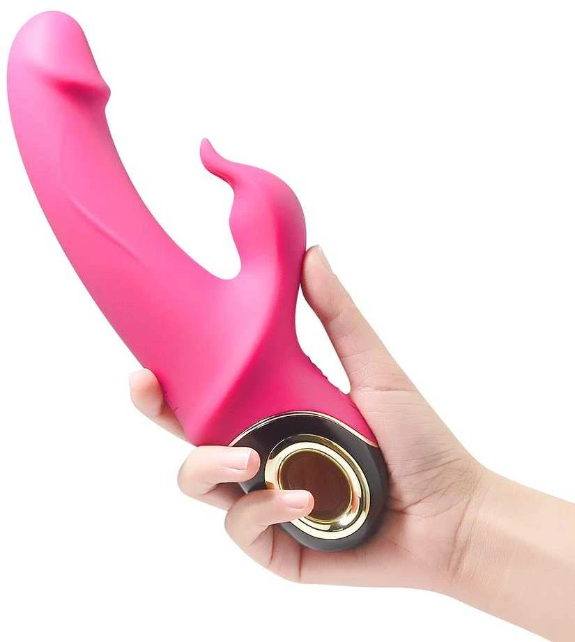 B Series Joy B serijos Joy Rabbit Vibrator su klitorio masažuoklis 22cm 9 režimu