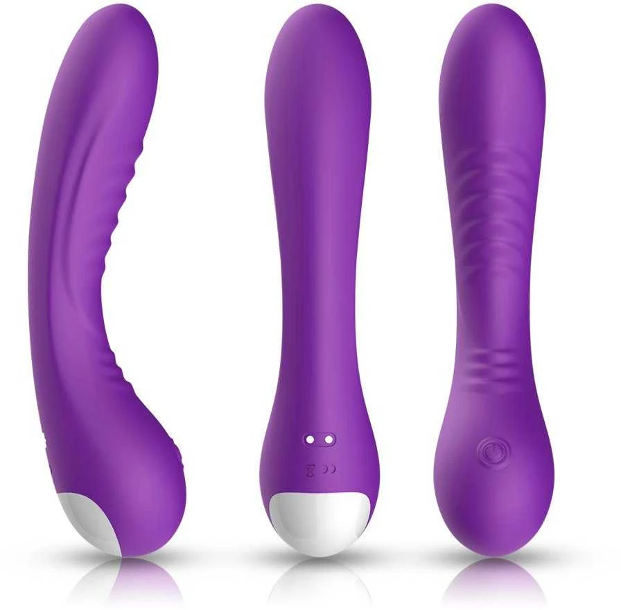 B Series Joy B serijos „Joy“ G taško vibratorius klitorio masažui, 18 cm, 9 režimai