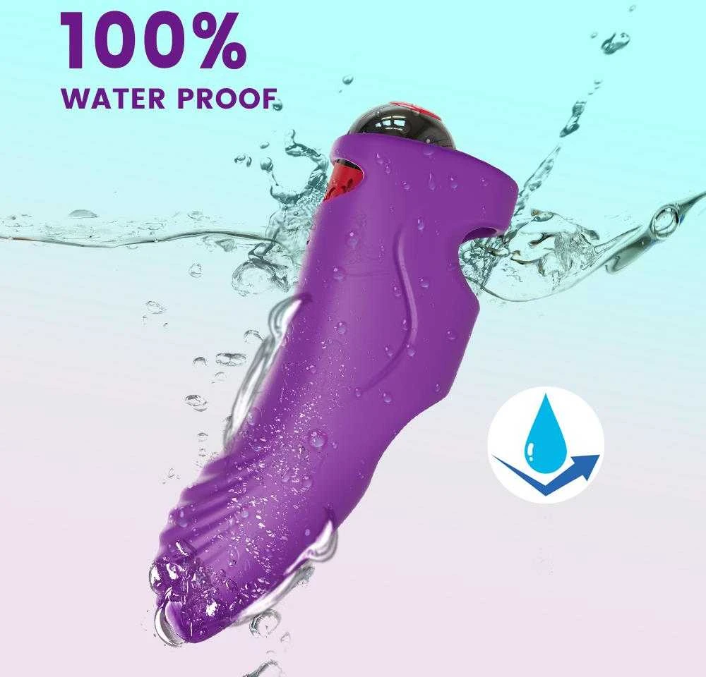 B Series Joy B serijos Joy G taško vibratorius pirštui, 9 režimai, 11 cm