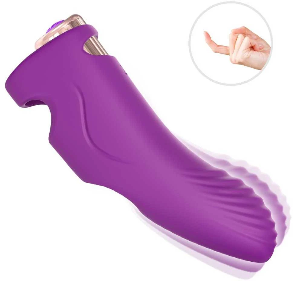 B Series Joy B serijos Joy G taško vibratorius pirštui, 9 režimai, 11 cm