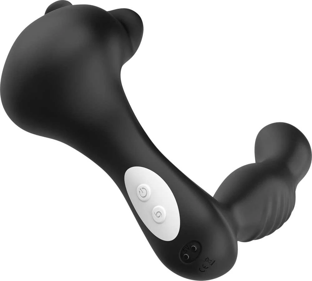 B Series Joy B serijos Joy Vibrating prostatos sėklidžių masažuoklis 2*9 režimai 15cm