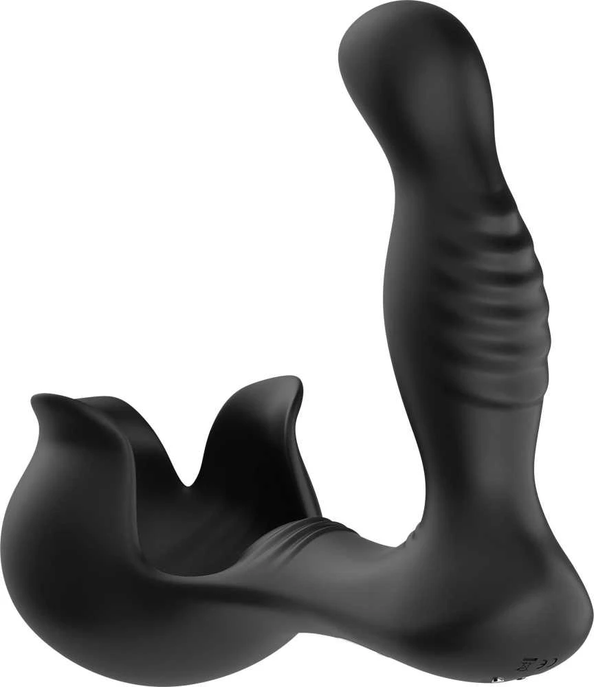 B Series Joy B serijos Joy Vibrating prostatos sėklidžių masažuoklis 2*9 režimai 15cm