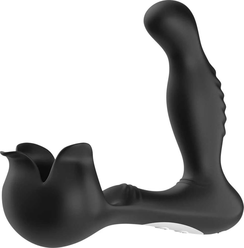 B Series Joy B serijos Joy Vibrating prostatos sėklidžių masažuoklis 2*9 režimai 15cm