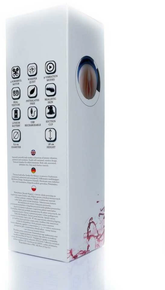 B Series Lyla B serijos Lyla Dirbtinis makšties cyberskin siurbtukas su 2 varikliais