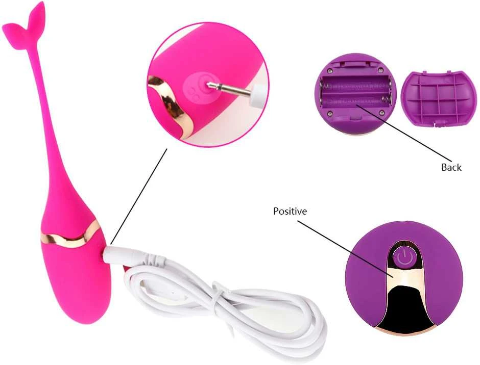 B Series Lyla Vibratong egg (pink) USB