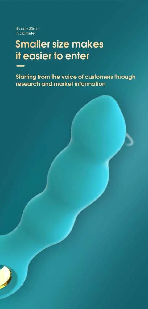 B Series Lyla Mėlynas stimuliatorius-Angelo vyrų trigubas prostatos stimuliavimas (mėlynas)