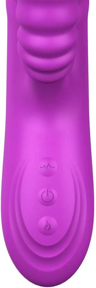 B Series Lyla B serijos Lyla Wibrator-Angelia USB 3 stūmimo funkcijos / 20 vibracijų Violetinė