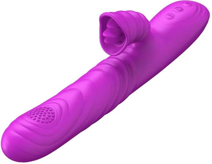 B Series Lyla B serija Lyla Wibrator-Angelia, USB 3 stūmimo funkcijos / 20 vibracijų Violetinė