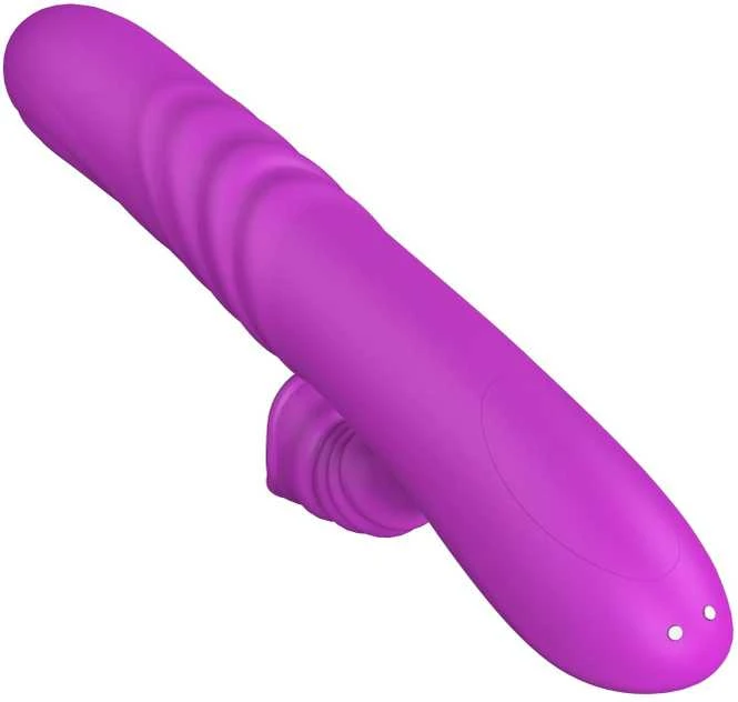 B Series Lyla B serija Lyla Wibrator-Angelia, USB 3 stūmimo funkcijos / 20 vibracijų Violetinė