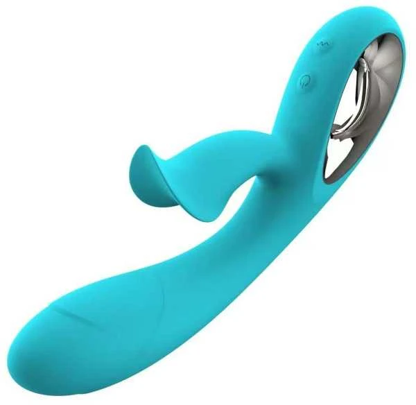 B Series Lyla Vibratorius-Daro, 12 funkcijų, USB Mėlyna