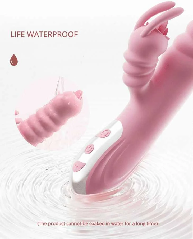 B Series Lyla B serijos Lyla Rabbit Vibrator 2in1 stiprus G taško makšties orgazmas