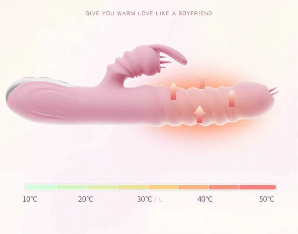 B Series Lyla B serijos Lyla Rabbit Vibrator 2in1 stiprus G taško makšties orgazmas