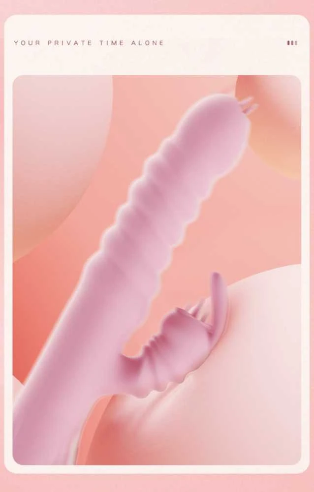 B Series Lyla B serijos Lyla Rabbit Vibrator 2in1 stiprus G taško makšties orgazmas