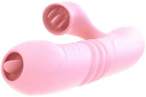 B Series Lyla B serijos Lyla Rabbit vibratorius šildo judrų liežuvį ir sukasi