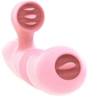 B Series Lyla B serijos Lyla Rabbit vibratorius šildo judrų liežuvį ir sukasi