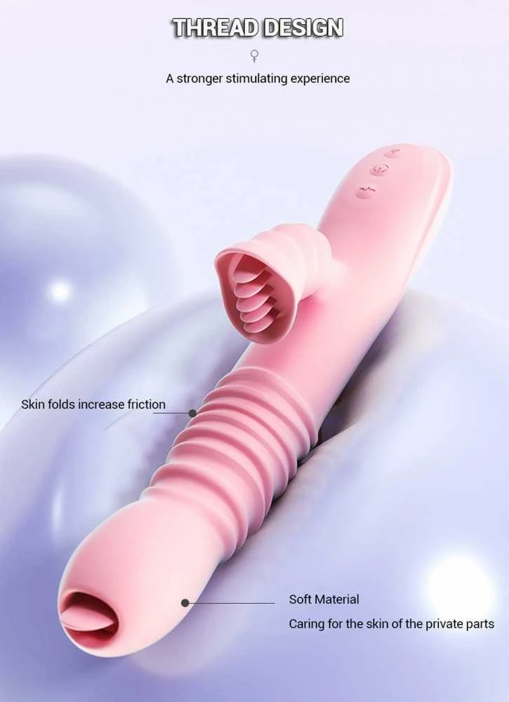 B Series Lyla Rožinė Wibrator-Ada USB -Rožinė