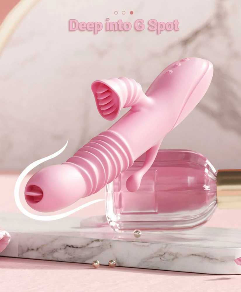 B Series Lyla Rožinė Wibrator-Ada USB -Rožinė