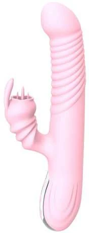 B Series Lyla B serijos Lyla Vibrator triušio su liežuviu makšties klitorio masažas