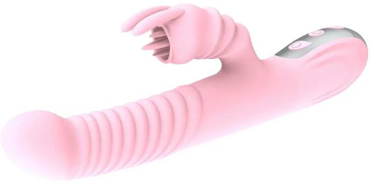 B Series Lyla B serijos Lyla Vibrator triušio su liežuviu makšties klitorio masažas