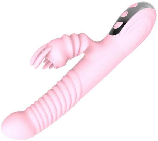 B Series Lyla B serijos Lyla Vibrator triušio su liežuviu makšties klitorio masažas