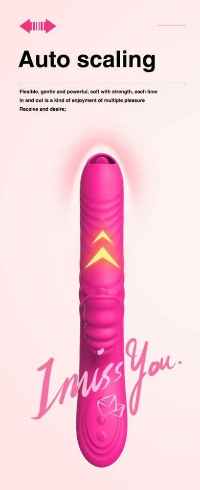 B Series Lyla B serijos Lyla Vibrator šildomas su sex masažuoklis 20 režimų 23cm