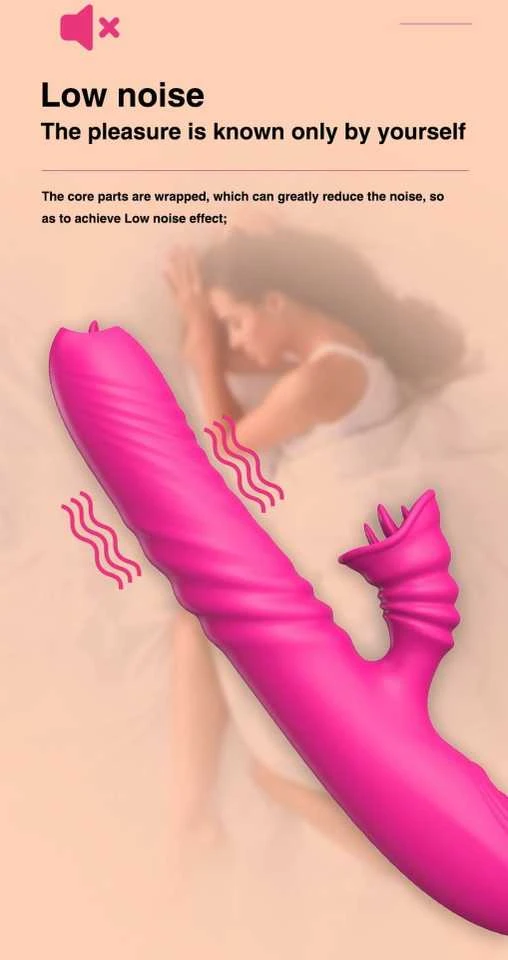 B Series Lyla B serijos Lyla Vibrator šildomas su sex masažuoklis 20 režimų 23cm