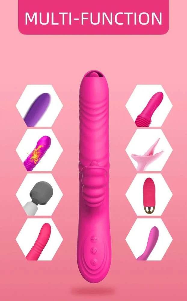 B Series Lyla B serijos Lyla Vibrator šildomas su sex masažuoklis 20 režimų 23cm
