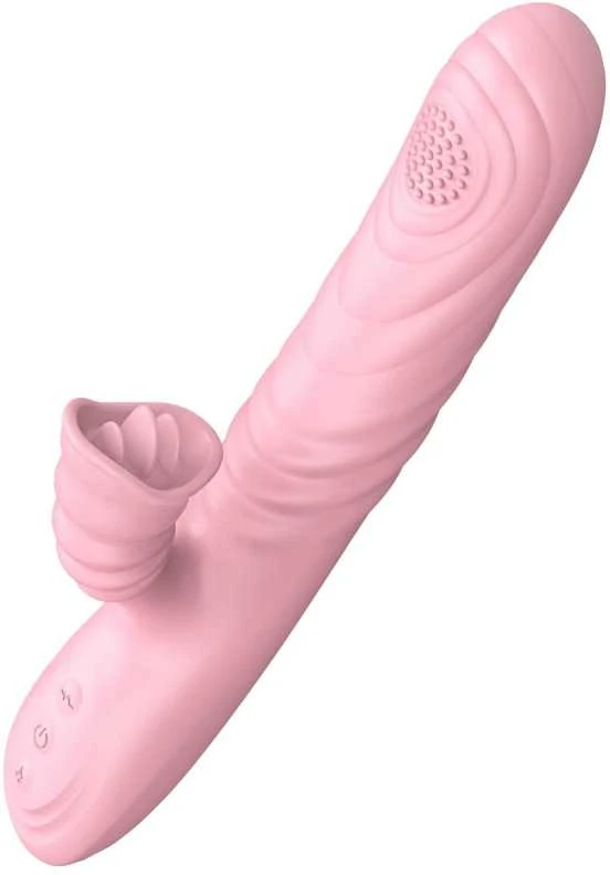 B Series Lyla B serijos Lyla Stūmoklinis vibratorius su sex masažuoklis 20 režimų 23cm