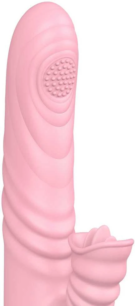B Series Lyla B serijos Lyla Stūmoklinis vibratorius su sex masažuoklis 20 režimų 23cm