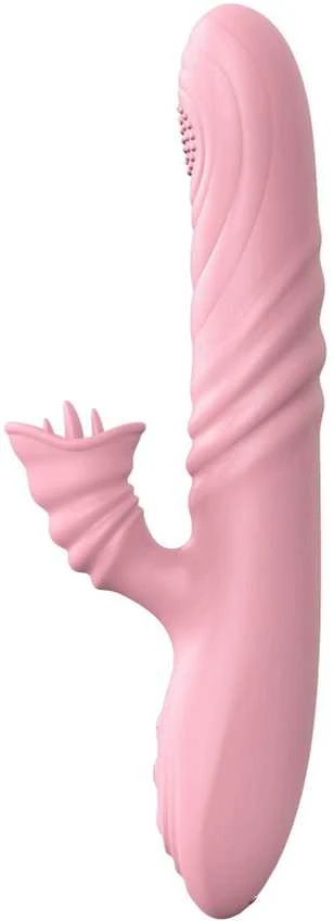 B Series Lyla B serijos Lyla Stūmoklinis vibratorius su sex masažuoklis 20 režimų 23cm