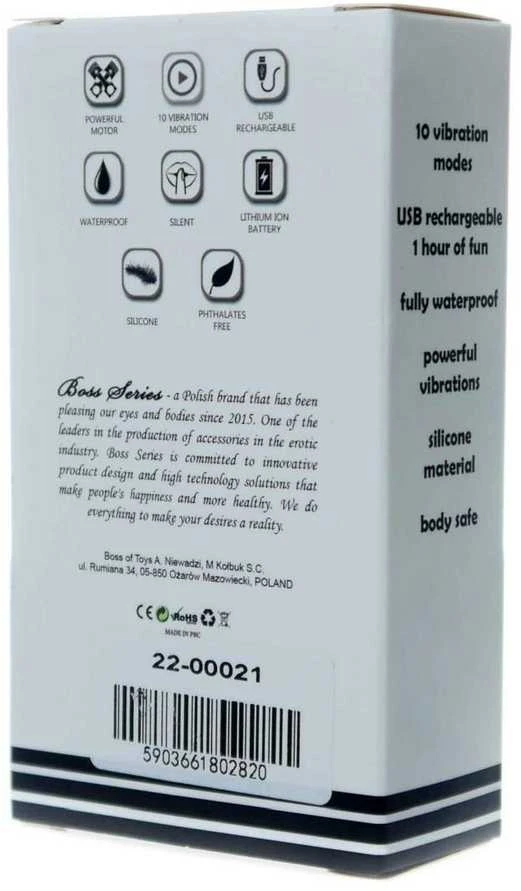 B Series Magic B serijos Magic Discreet sekso masažuoklis mini vibratorius 9cm 10 režimų