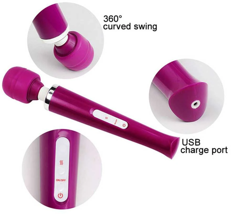 B Series Magic B serijos Magic Intimate klitorio masažuoklis USB kūno stimuliatorius
