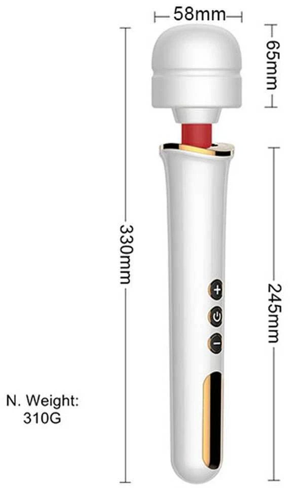 B Series Magic B serijos Magic Masažuoklis klitoriui makšties bodywand usb lazdelė