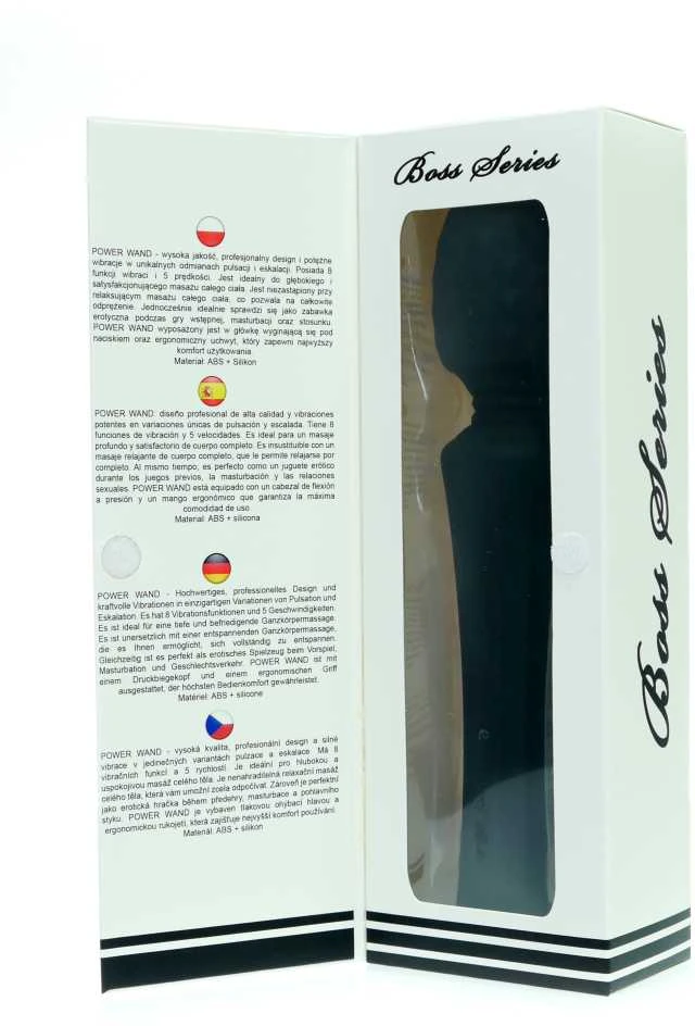 B Series Magic B serijos Magic Clitoral stimuliatorius, stiprus, įkraunamas, 20 cm, 8 režimai