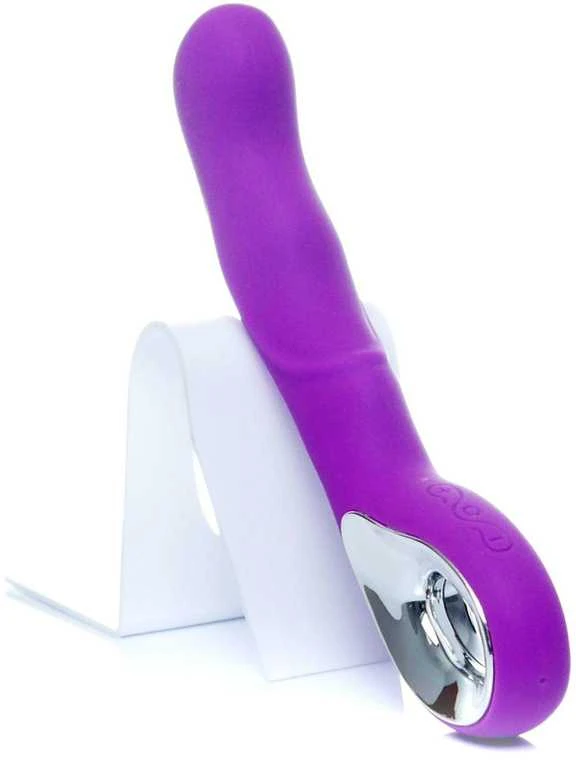 B Series Magic Vibrator G-spot 10 functions USB Violetinė