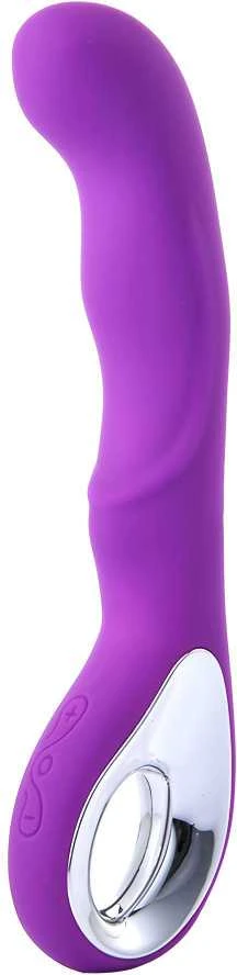 B Series Magic Vibrator G-spot 10 functions USB Violetinė