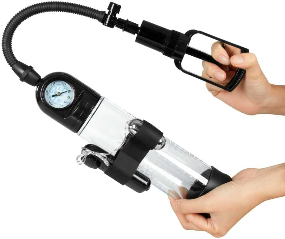 B Series Power B serijos Power Vakuuminis erekcijos siurblys varpai su manometru