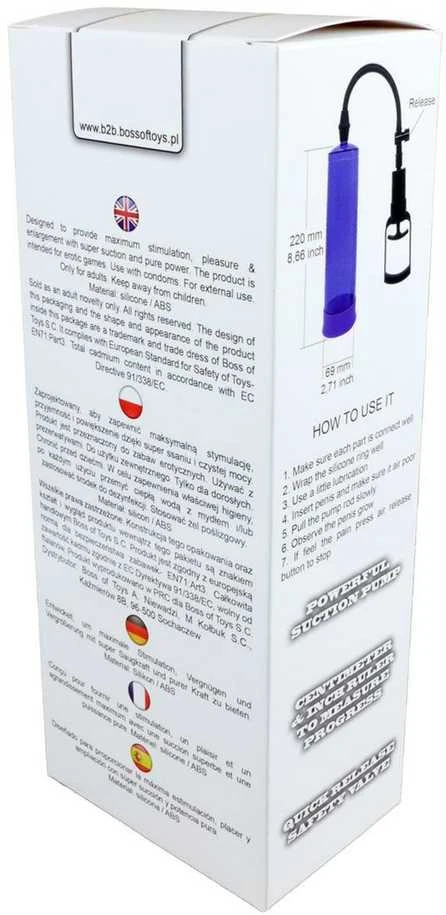 B Series Power Pompka-Powerpump MAX - Violetinė