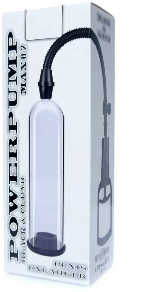 B Series Power Pompka-Powerpump MAX 0.2 - Juodas&Clear