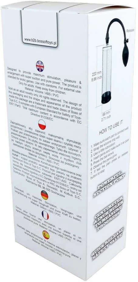 B Series Power Pompka-Powerpump - Juodas&Clear