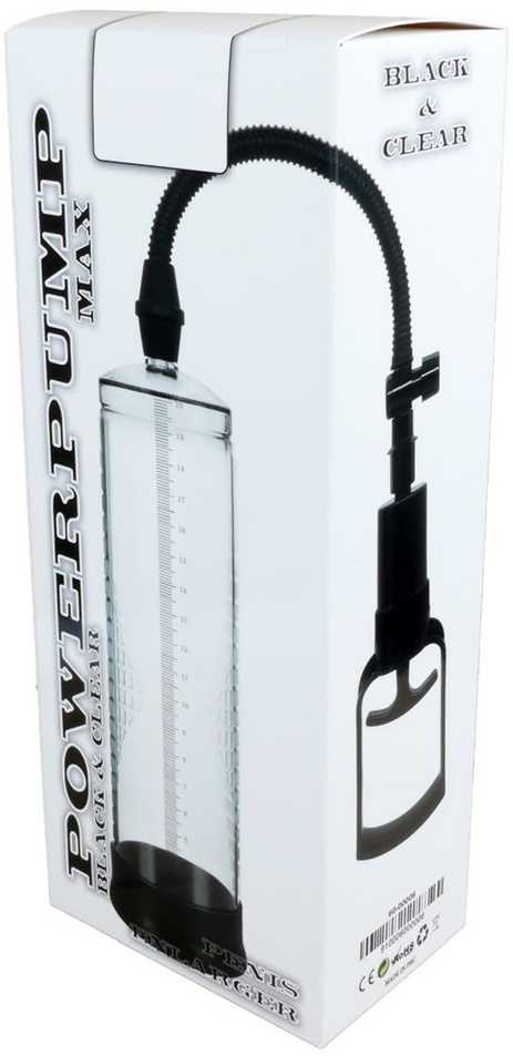 B Series Power Pompka-Powerpump MAX - Juodas&Clear