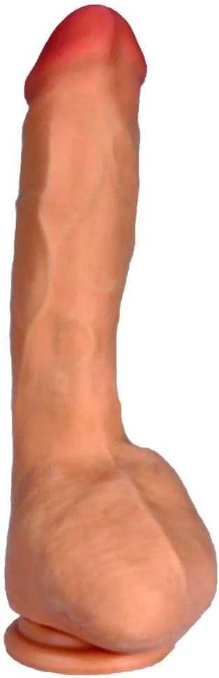 B Series Real Dildo penis su cyberskóry natūralus 7trybów 25cm