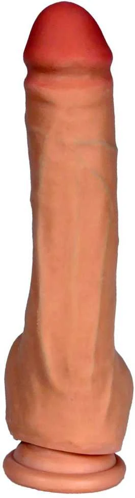 B Series Real Dildo penis su cyberskóry natūralus 7trybów 25cm