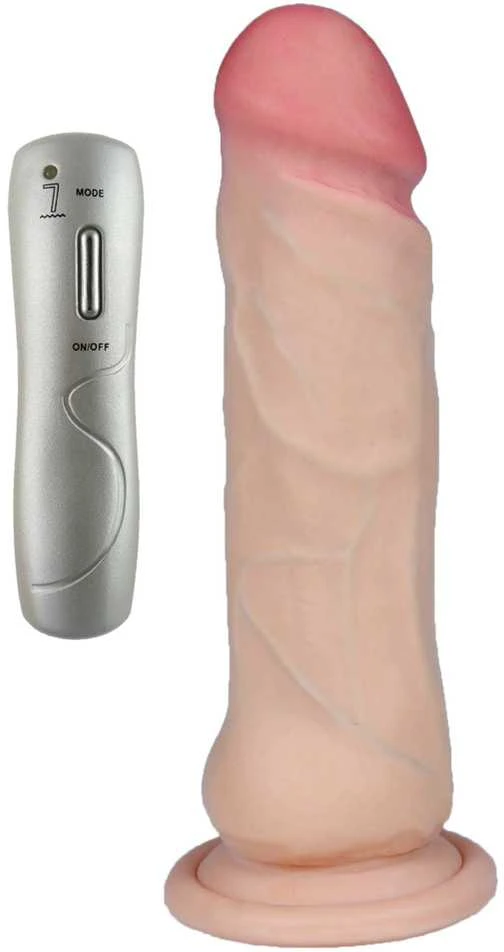 B Series Real B serija Realistinis kaip penis, cyberskin dildo, 21 cm