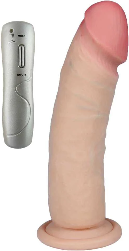 B Series Real B serija Realistinis varpos dildo su rotacija cyberskin 20cm