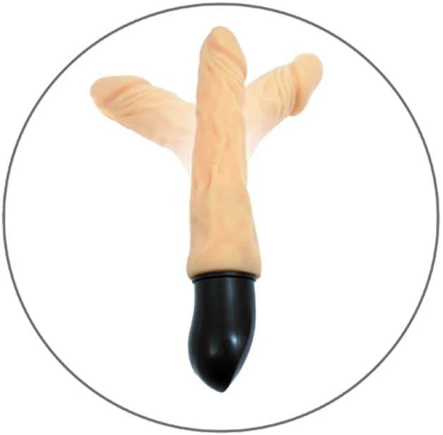B Series Weather B serijos Weather Sex vibratorius su stuburiniu lanksčiu kibernetu 27cm