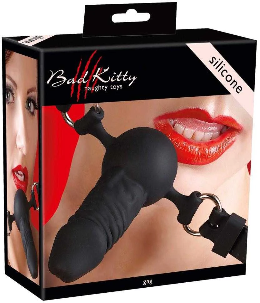 Bad Kitty Gag Ball silikonas
